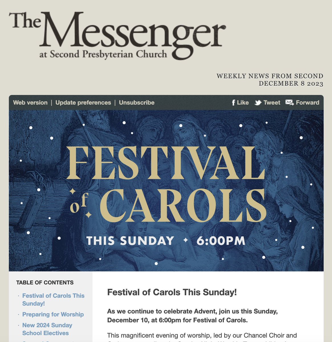 Second Presbyterian tweet media