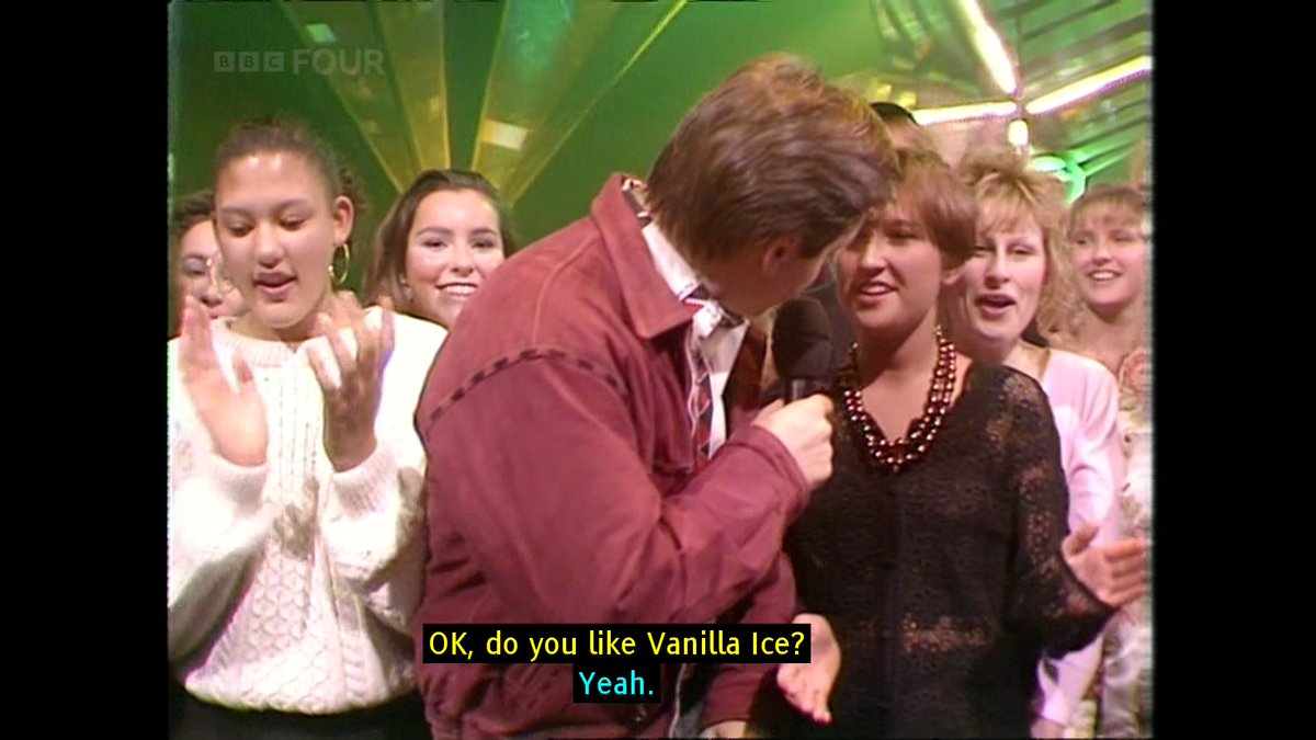 No, and get the fuck out of my face #totp