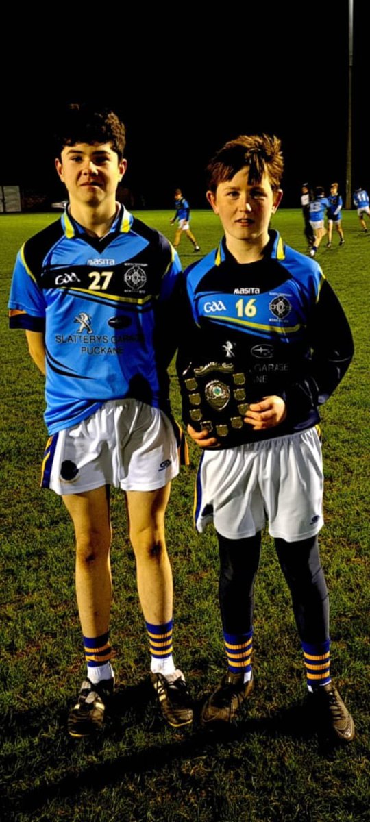 BallinahinchGAA's tweet photo. Well done to our 4 juvenile players who were part of the north tipp football development squads who played games against mid, south &amp; west tipp over the last few weeks Edward Finn and Micheal Lynch were with the U14s. Aaron McGrath and Cody Sheedy where with the U13s 🇺🇦 https://t.co/woAwBArxsO