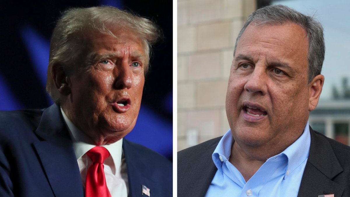 thehill's tweet photo. Former President Trump took a swing at former Gov. Chris Christie (R-N.J.) after his stronger debate showing.

“Sloppy Chris Christie is not fit to run for President. He is suffering from Trump Derangement Syndrome,” Trump posted to Truth Social.  

https://t.co/OQDv4MCi17 https://t.co/q1j71X5fI1
