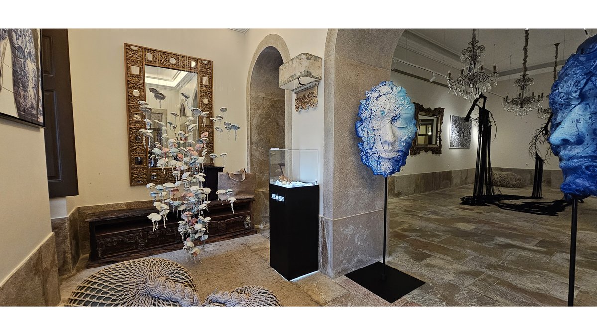 3D_Dreams8's tweet photo. Happy Thanksgiving!🌞✨Being grateful everyday!🫶In our monthly post, we are most thankful for being part of the special and magical atmosphere in @lukaartgallery in @biesterpalace Sintra🥰🥰Thank you!!🥰❤️#sintra #biesterpalace #heritage #art #tourism #visitsintra #portugal https://t.co/1Yxde0oKyK