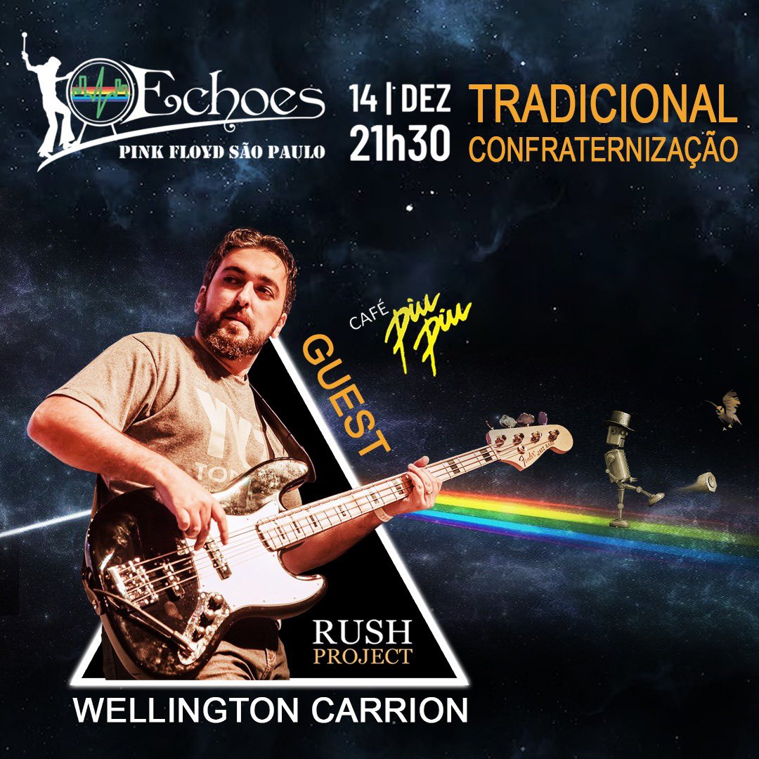 wcarrion's tweet photo. Participação no show da Echoes https://t.co/Qxr0iSyhpL