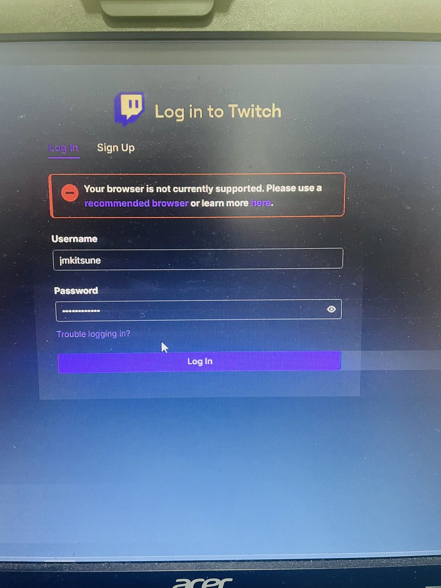 JMKitsune's tweet photo. So do I talk to @TwitchSupport or @Pretzel_Rocks bout this inability to login to the desktop app for pretzel 

Happened when I tried updating the app, didn’t work uninstalled and reinstalled but still can not login on the desktop app, web player is fine but like wtf https://t.co/vLBS2cNxY7