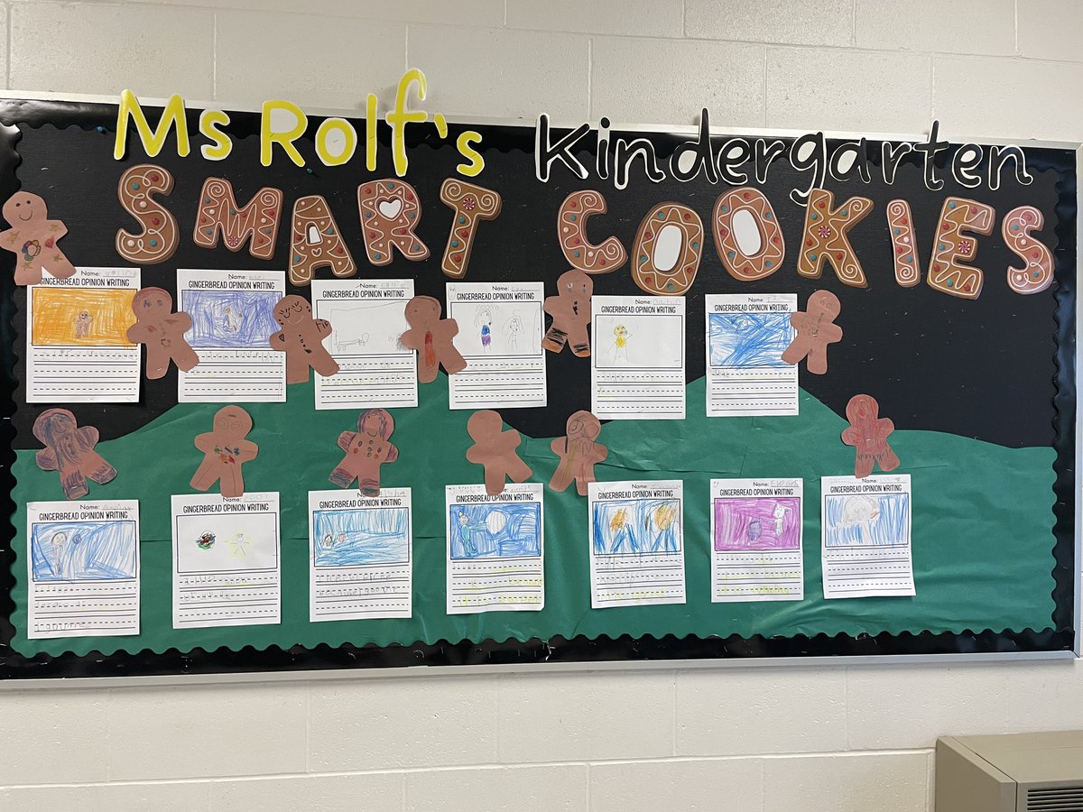 Today students in Kindergarten explored opinion writing by taste testing gingerbread cookies! <a href="/NKCSchools/">NKC Schools</a> <a href="/ToppingBulldogs/">Topping Elementary</a>