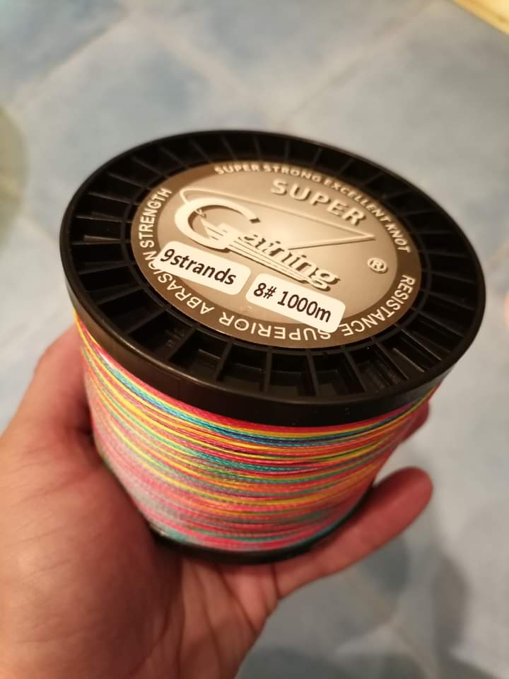 PecheMer's tweet image. tresse qui a l'air très solide👌
Ligne de pêche tressée PE à 9 brins, ligne de pêche multicolore tressée de 300m 500m 1000m 1500m
Le lien : 
s.click.aliexpress.com/e/_DFvspu7