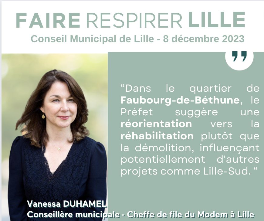 En #CMLille, @duhamel_vanessa rappelle les défis persistants dans les projets de rénovation urbaine dans le quartier de #FaubourgdeBéthune. 🏙

#RénovationUrbaine #MixitéSociale #CMLille