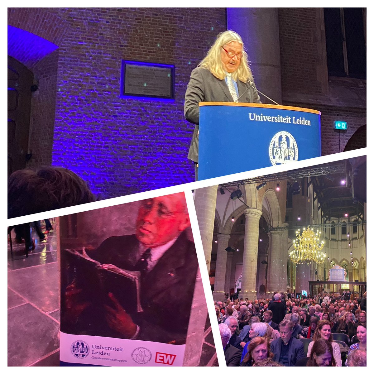 hellahueck's tweet photo. ‘Alleen creativiteit kan ons redden’ - Ilja Leonard Pfeijffer op de #Huizingalezing https://t.co/cNLuBD6FaM
