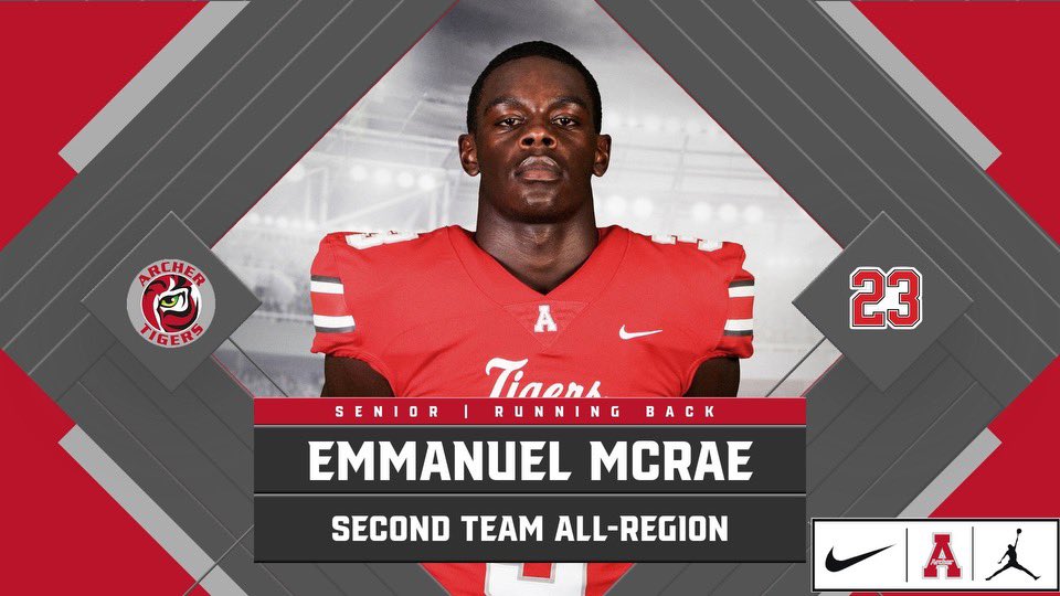 Congrats to our 🐅’s for 2nd-Team All-Region‼️
QB - <a href="/jordan_do_1/">Jordan_Do</a>
WR - <a href="/Colby2Alexander/">Colby Alexander</a> 
OLB - <a href="/amarijones_/">Amari Jones</a> 
RB - <a href="/EmmanuelMcrae/">Emmanuel McRae</a> 

#MAKETHEMBELIEVE