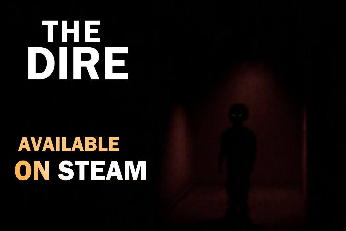 WwesolyGames's tweet photo. Happy to announce that THE DIRE is not available on STEAM!
https://t.co/sM6vyGbrdb
#indiegame #horror #indiehorror #steamgames https://t.co/aMD8UEakVW