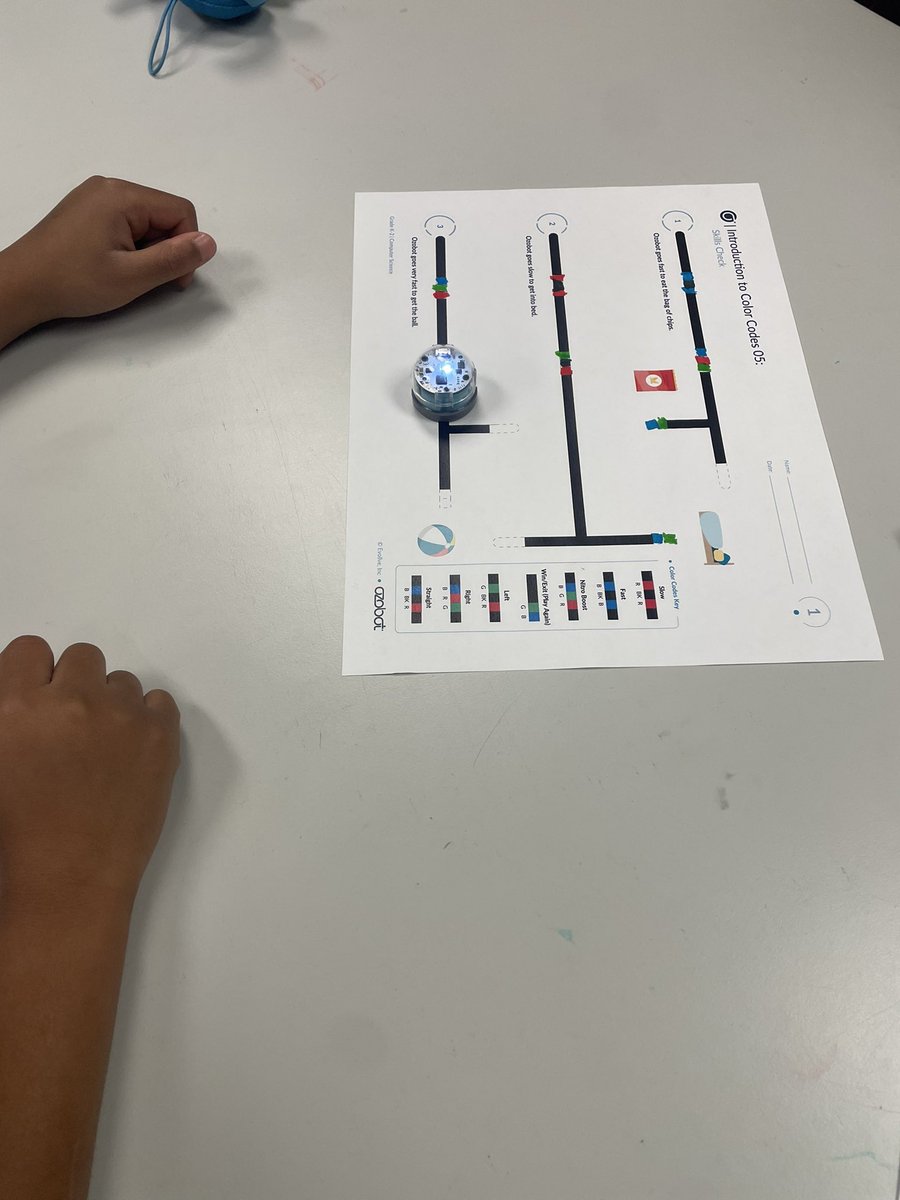 We continued #HourOfCode this week with 2-5th grade. Our 2nd and 3rd graders coded with the Ozobots <a href="/Ozobot/">Ozobot</a> and 4th and 5th grade coded the Dash Robots <a href="/WonderWorkshop/">Wonder Workshop</a> to go through a maze. <a href="/RRISDTech/">RoundRock Technology</a> <a href="/AndersonMillEl/">Anderson Mill Elementary IB World School</a> <a href="/molina317/">amanda molina</a>
