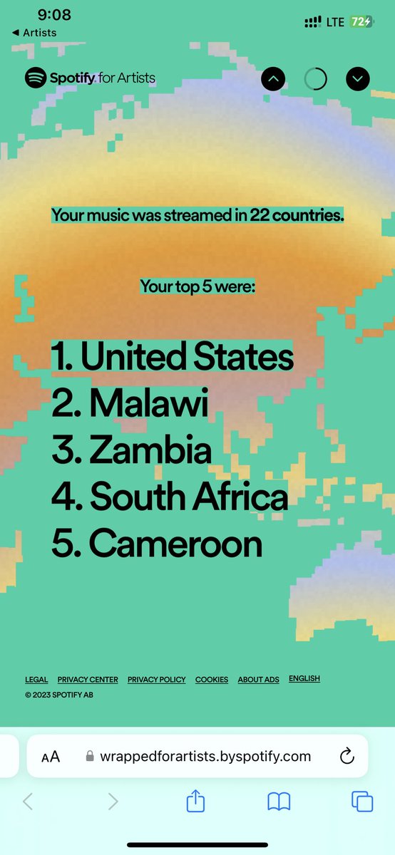 MagnificentRec_'s tweet photo. Every stream is important 
#SpotifyWrapped #spotifywrapped2023 #music #Spotify #nigeria #MagnificentRecords https://t.co/J35qz8DZ2G