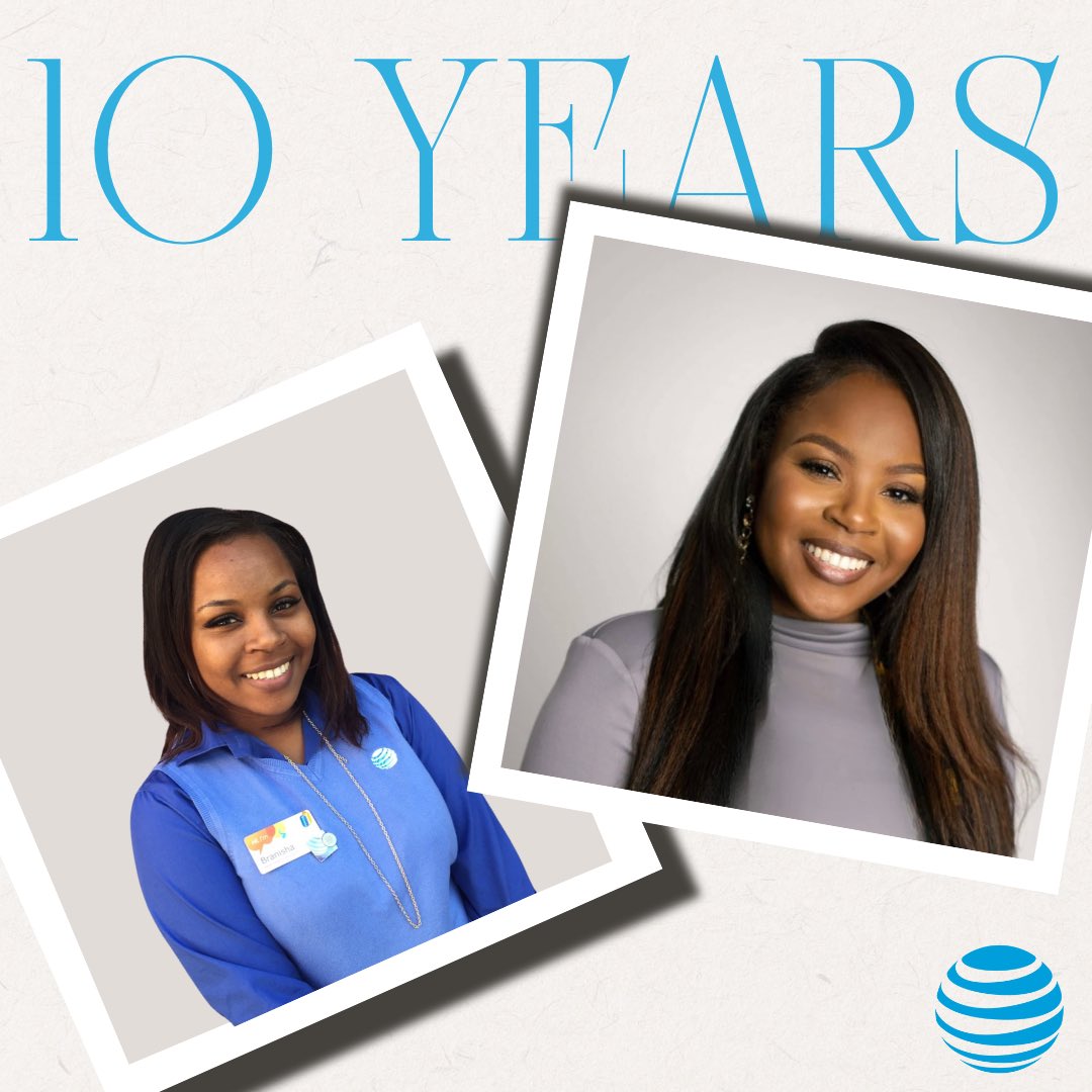 Branisha Newberry (@bossladybn) on Twitter photo A decade ago, I embarked on this journey as a PT RSC, uncertain where it would lead but excited about its potential. This week, I celebrate 10 incredible years of service, growth, & transformation. 🎉 <a href="/SoutheastStates/">Southeast States</a>
Here’s to this huge milestone, & more to come. #LifeAtATT A decade ago, I embarked on this journey as a PT RSC, uncertain where it would lead but excited about its potential. This week, I celebrate 10 incredible years of service, growth, & transformation. 🎉 <a href="/SoutheastStates/">Southeast States</a>
Here’s to this huge milestone, & more to come. #LifeAtATT