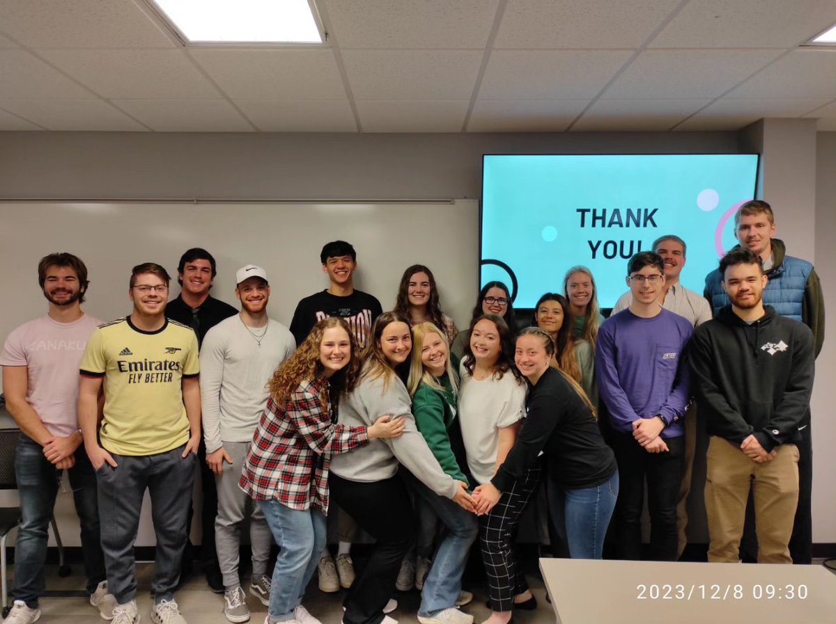 drdvd's tweet photo. Very proud of our Strategy Capstone class at SBU! These wonderful students have done awesome job in their presentations! #coolseniorstudents #strategy #capstone #capsim #topperformers @SBUniv @drdvdus https://t.co/0uCwIGxEfv