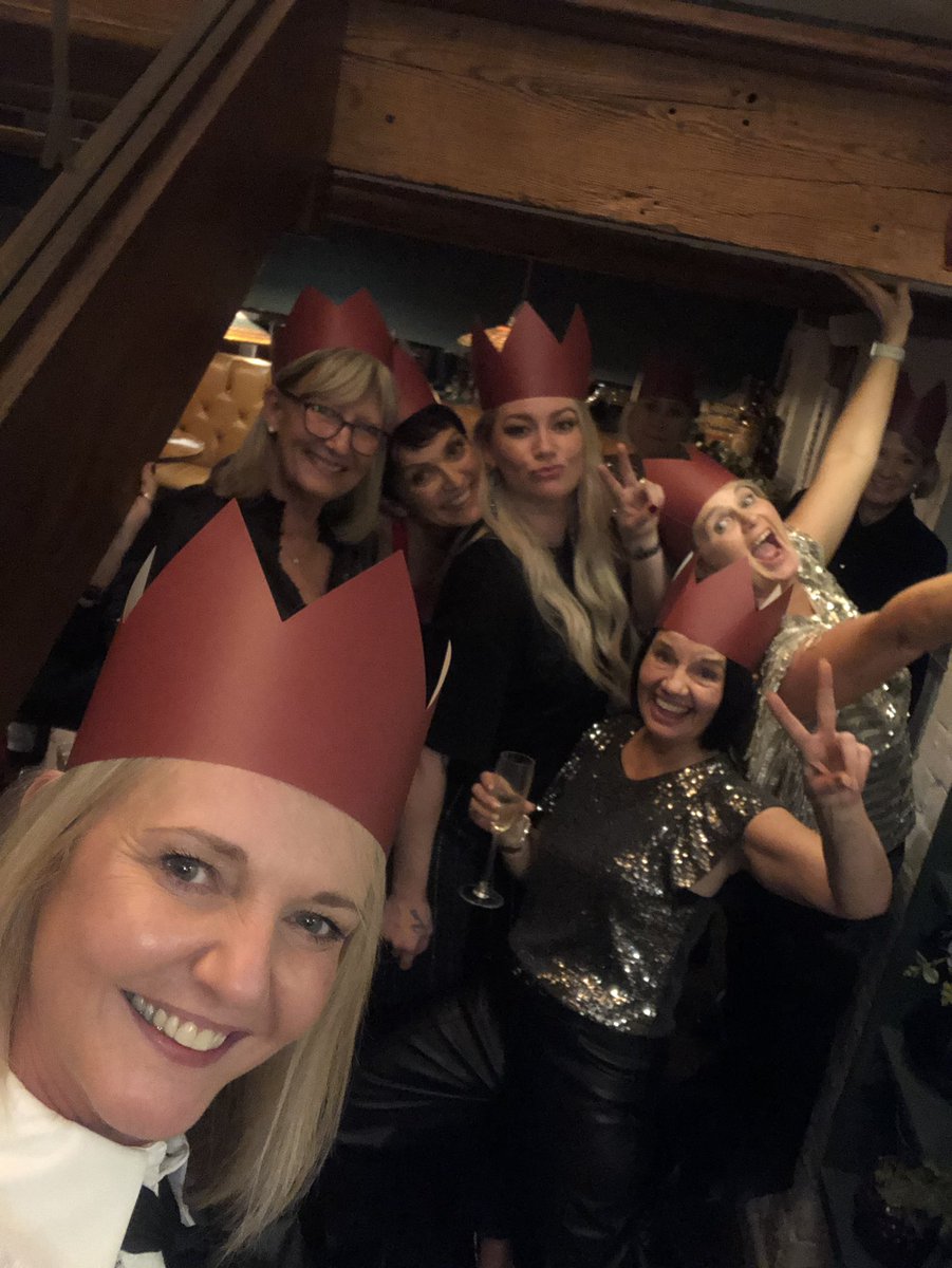 JeanneTebbutt's tweet photo. We had a great time at our Christmas Party.. 🎄🥳🥂Thank you for our treat  @Hillerspal @mintvelvet https://t.co/SfWkDcTUVx