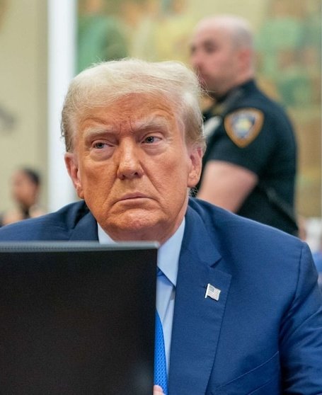 It's so weird to me that a presidential candidate actually said that he'd "only" be a dictator on day one, and he's still a candidate.

He's still a candidate who just had another gag order imposed on him, in one of the 91 felony counts against him, because he can't control his