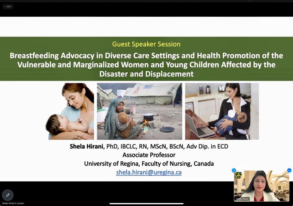 Dr Shela Hirani, PhD, MScN, BScN, RN, IBCLC, FAAN tweet media