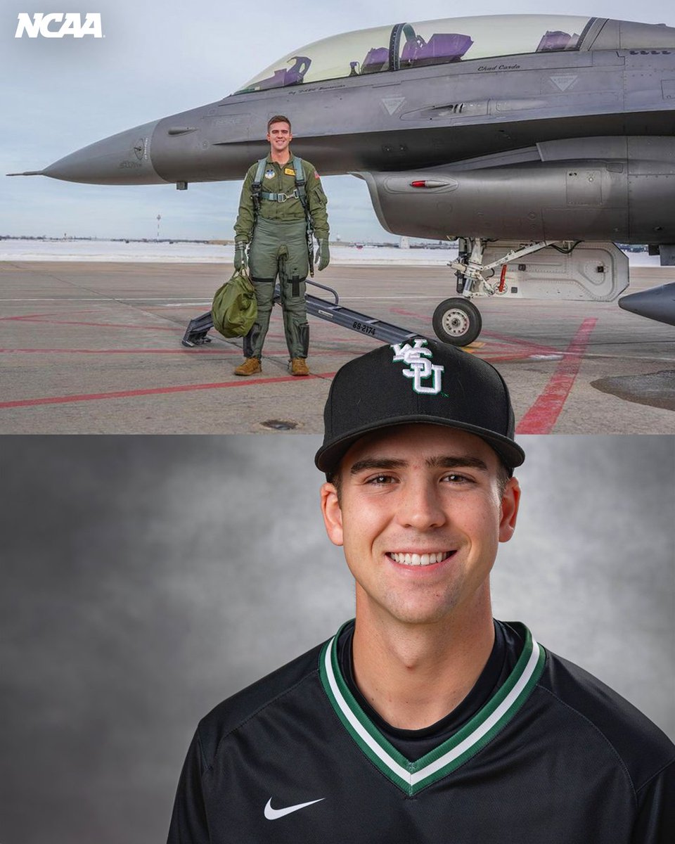 NCAA (@ncaa) on Twitter photo From Falcon Stadium to the baseball diamond, the journey of <a href="/dukebenge/">Duke Benge</a> is nothing short of inspiring! 🎓⚾🇺🇸
After graduating from the Air Force Academy, he's now a second lieutenant balancing sports, studies, and military training at <a href="/WSURaiders/">Wright State Raiders</a>!
🔗 b.link/Benge From Falcon Stadium to the baseball diamond, the journey of <a href="/dukebenge/">Duke Benge</a> is nothing short of inspiring! 🎓⚾🇺🇸
After graduating from the Air Force Academy, he's now a second lieutenant balancing sports, studies, and military training at <a href="/WSURaiders/">Wright State Raiders</a>!
🔗 b.link/Benge