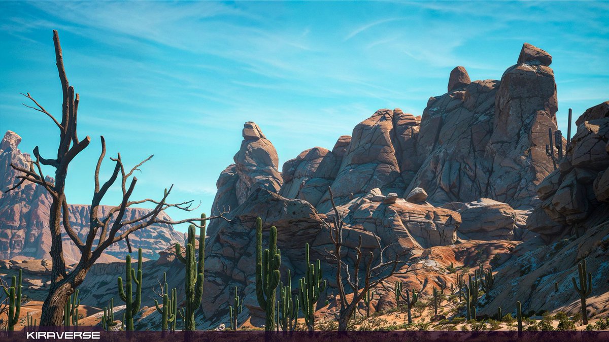 Kiraversegame's tweet photo. Stunning Desert Landscapes! 🏜️

Embark on an adventure in the Desert faction. Discover fun and surprises amidst breathtaking scenery🌵 https://t.co/n3ZKAqowTF
