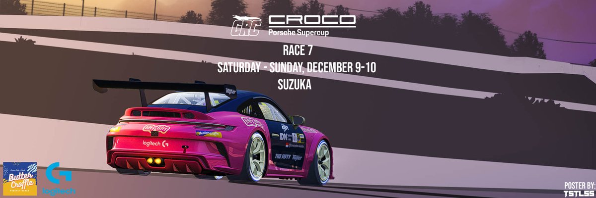 CrocoRacing's tweet photo. GTA Stands for Grand Tourer Automotive in our championships calendar.
#CrocoRacingcommunity #Porsche #Porsche992 #Porschesupercup #GT3 #AssettoCorsa #Onemakeracing #JapaneseGP #suzukacircuit https://t.co/pJi3Rxhm6M