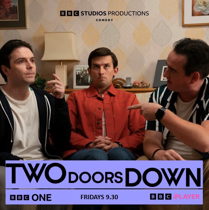 I absolutely love tonight’s episode with the wonderful <a href="/MarkPrendergas5/">Mark Prendergast</a> as Ian’s Ex. Hope you do too! #twodoorsdown <a href="/mrjamiequinn/">Jamie Quinn</a> @KieranCHodgson <a href="/bbcone/">BBC One</a> <a href="/BBCiPlayer/">BBC iPlayer</a>