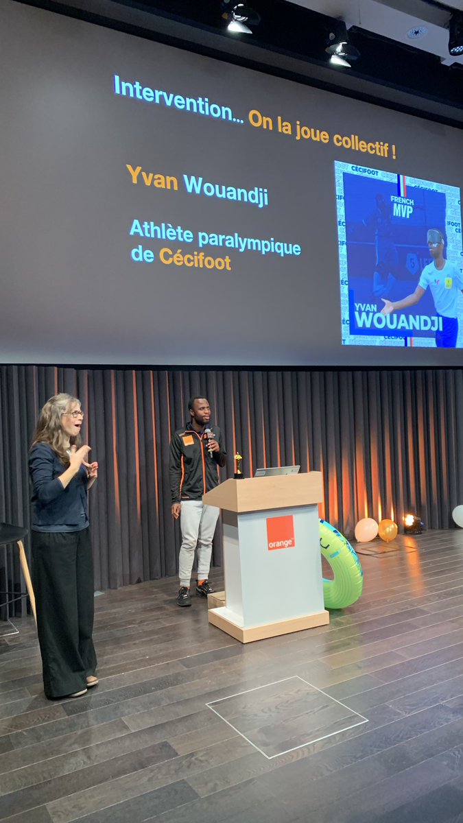 PhilippeWolak's tweet image. Cet après-midi j’accompagnais @yvanwouandji pour son intervention au séminaire d’une entité @OrangeIDF l’USC IDF. Une intervention sur le collectif, la cohésion d’équipe, l’intelligence collective et des échanges avec la salle très riches cc @SylvieBeee @laurence_jdn