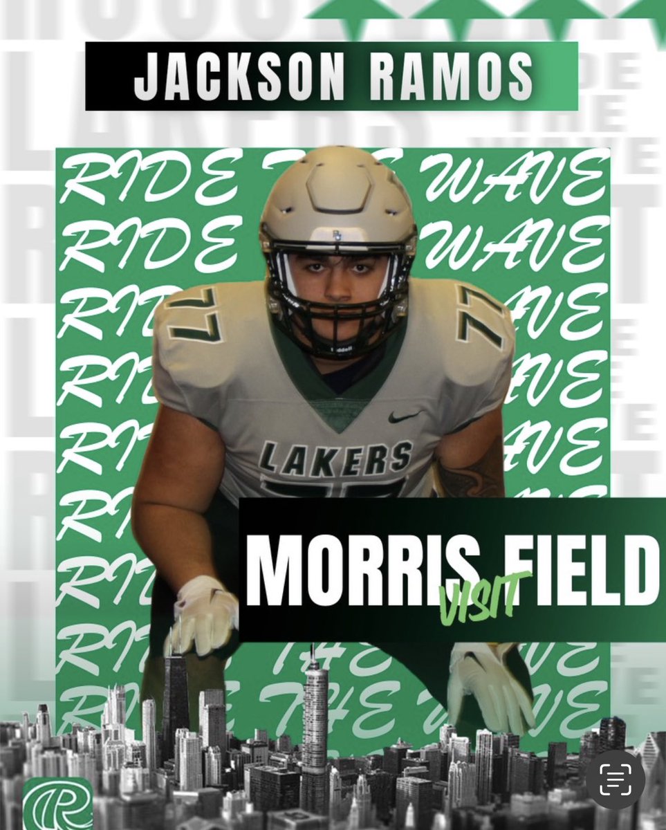 After a great visit at Morris Field, I’m excited to say I have received an offer from @RULAKERFB !! @Coach_Davis42 @CoachLotz @RUCoachJW @ICCPFootball @MDohertyICCP @MattBowen41 @EDGYTIM @PrepRedzoneIL
