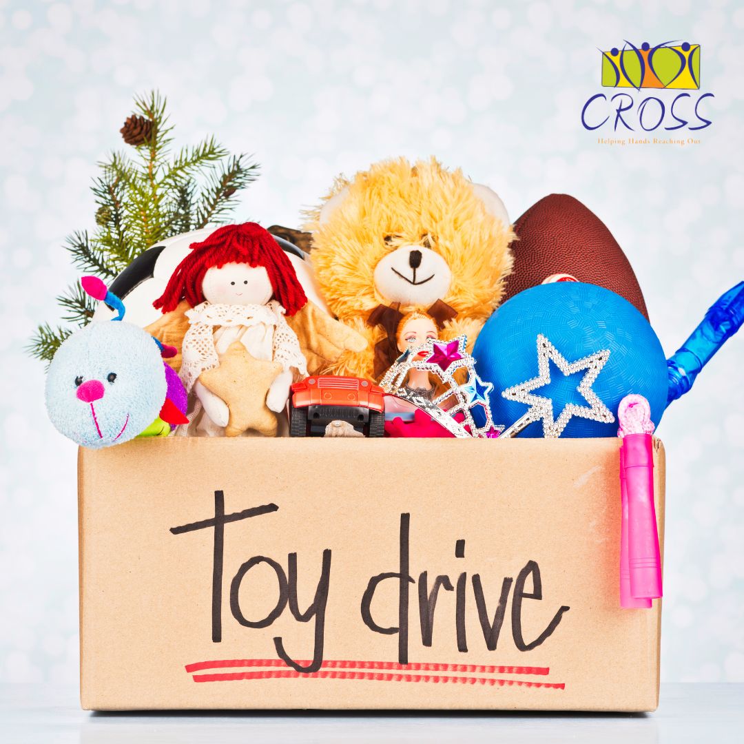 Support neighbors in need this holiday season by donating toys to CROSS Services.

Shop our Amazon Toy Store at buff.ly/3NeWAaX, or drop off donations at CROSS Services or locations throughout the community. Visit our website buff.ly/3Q7aonC for the full list.