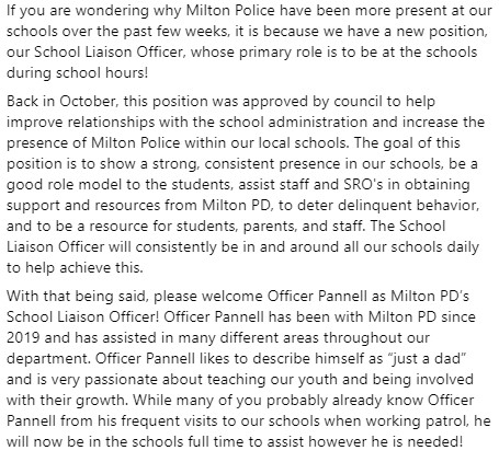 Northwestern Middle School tweet media