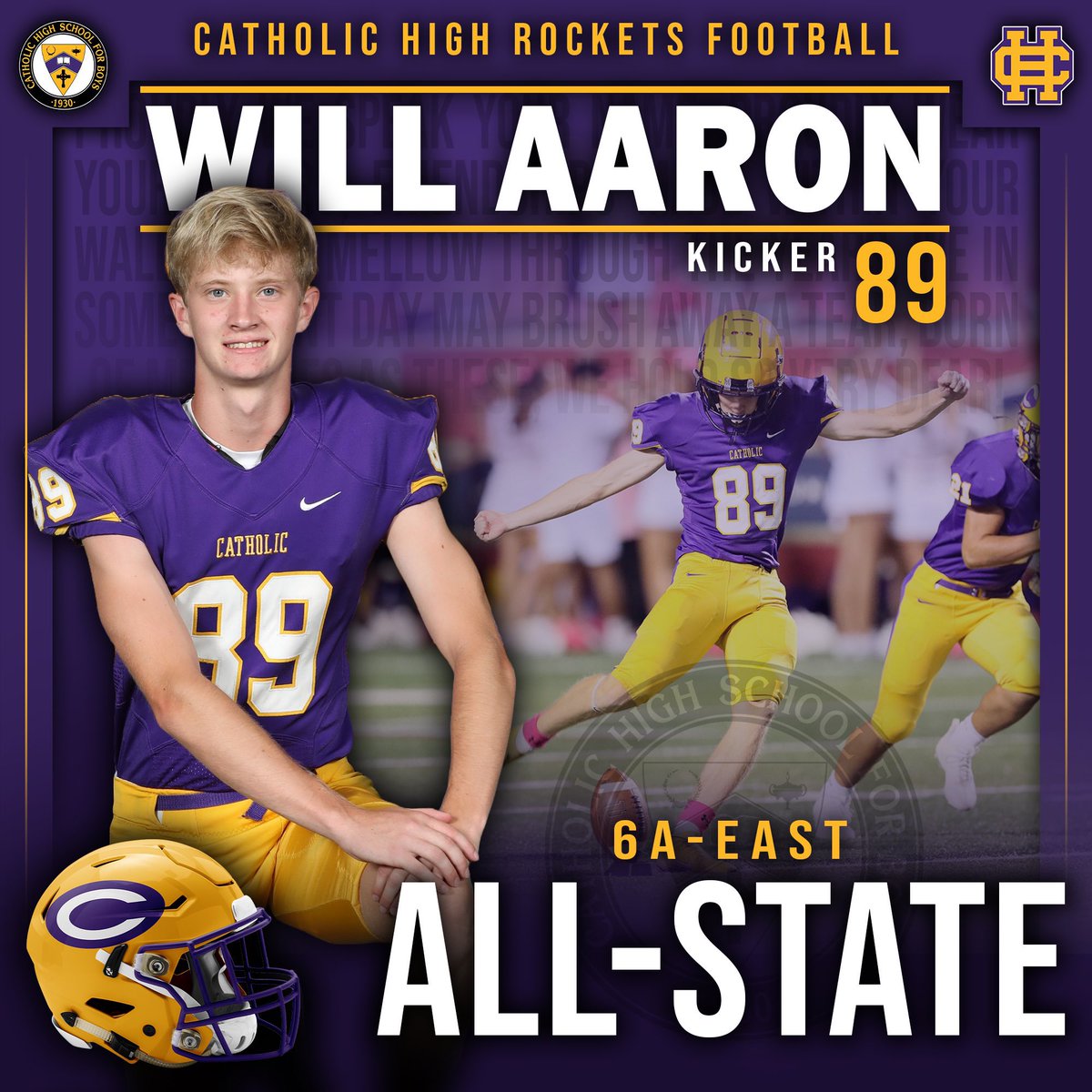 Will Aaron (@willaaron6) on Twitter photo Senior highlights and stats :
5/11 FG (5/8 inside 40, 1 blocked)
45/47 PAT (1 blocked) 61pts
15 Touchbacks
hudl.com/v/2MkYrZ
Career Stats:
13/20 FG
101/107 PAT
26 Touchbacks
141 points
<a href="/CoachKT_/">KleaT Coach</a> <a href="/RussHeidiSLC/">Russ and Heidi Phillips🏈</a> <a href="/Keith_Scott05/">KsRecruitingTalk</a> <a href="/LyonHBC/">Chris Douglas 🏈</a> <a href="/CoachBradSmiley/">Brad Smiley</a> @jamesedmondpaul Senior highlights and stats :
5/11 FG (5/8 inside 40, 1 blocked)
45/47 PAT (1 blocked) 61pts
15 Touchbacks
hudl.com/v/2MkYrZ
Career Stats:
13/20 FG
101/107 PAT
26 Touchbacks
141 points
<a href="/CoachKT_/">KleaT Coach</a> <a href="/RussHeidiSLC/">Russ and Heidi Phillips🏈</a> <a href="/Keith_Scott05/">KsRecruitingTalk</a> <a href="/LyonHBC/">Chris Douglas 🏈</a> <a href="/CoachBradSmiley/">Brad Smiley</a> @jamesedmondpaul