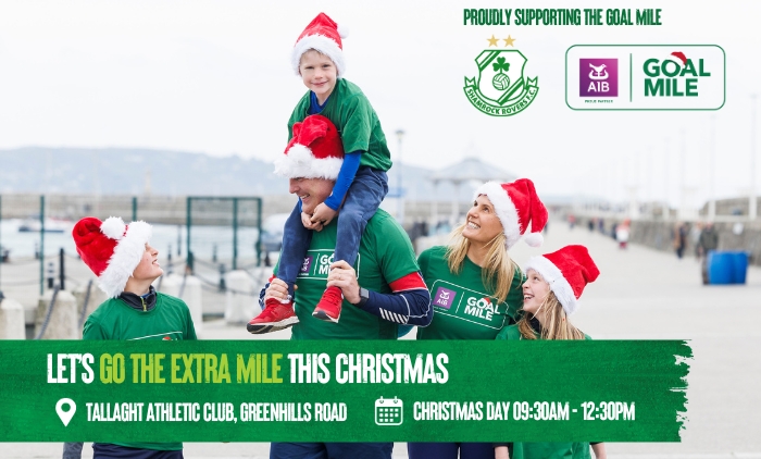 📆 25 December 📍 Tallaght Athletics Club ⌚️ 9:30am - 12:30pm Join us for the #GOALMile event on Christmas Day and come together with a community that believes in creating lasting positive change Info 👉 bit.ly/41m2M71 Register 👉 bit.ly/480cle3 @GOAL_Global