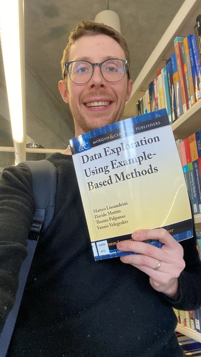 Our author @DavideMottin visited Schloss Dagstuhl and its renowned library and signed our book.

Happy and proud to be there!
#DataExploration