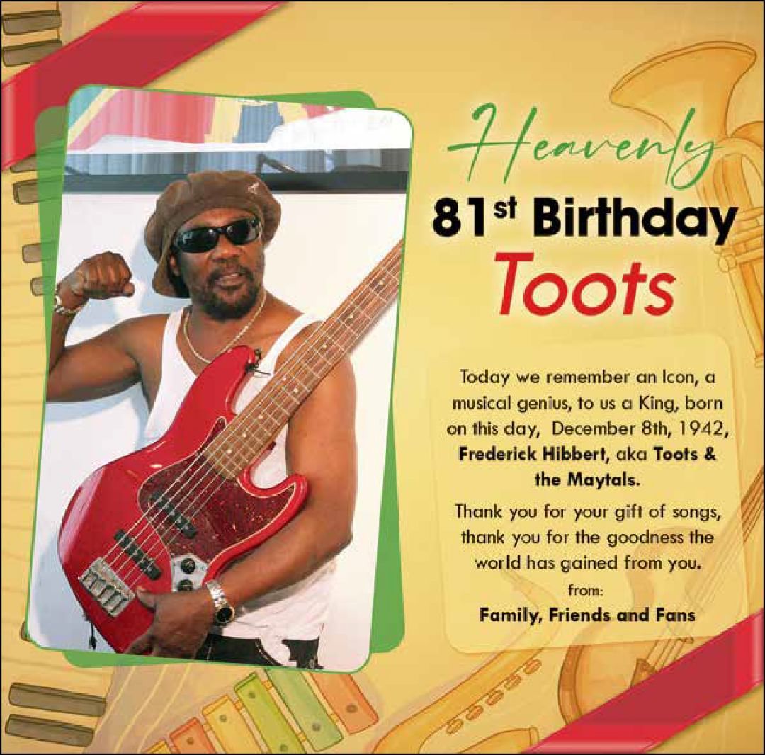 Happy Birthday Toots! @tootsmaytals
