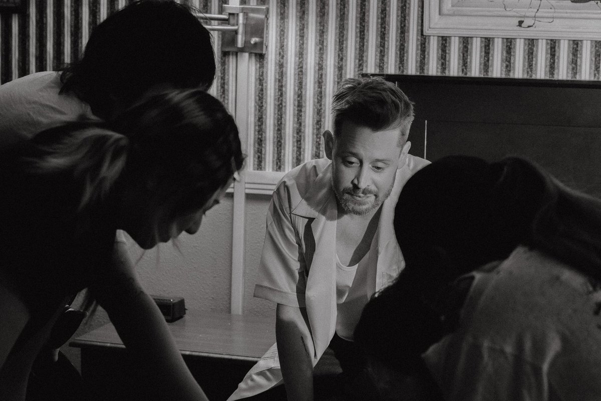 I photographed bts for a very special shoot with Brenda Song &amp; Macaulay Culkin - some of my favorite photos from this year
