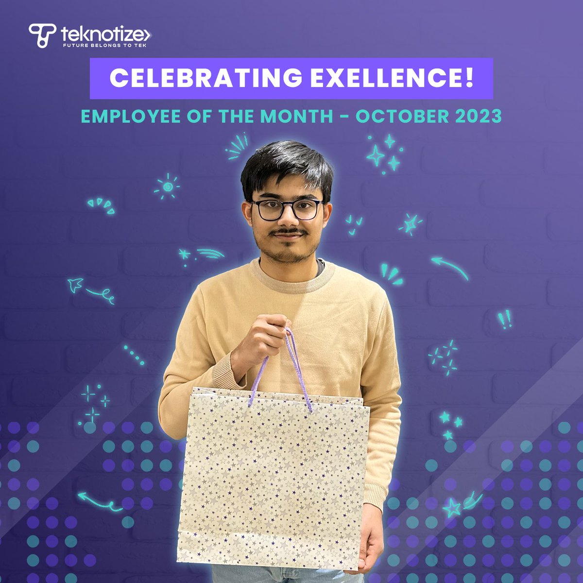 theteknotize's tweet photo. Let's give a round of applause to Ali Bin Qamar for his top-notch work in September, Haider Ali for his steadfast efforts in October, and Ali Sohail for his fresh ideas in November

Their skills and dedication truly reflect what we're all about at Teknotize

 #employeeofthemonth https://t.co/putSRS9GgE