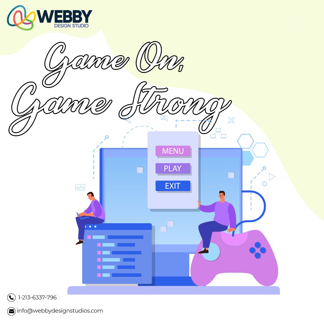 design_webby's tweet photo. We create engaging and exciting mobile games that keep players addicted and coming back for more. Our user interface enhances the overall gaming experience. Ready to captivate your audience and make your game the next big thing? https://t.co/1NElLsBKsi
