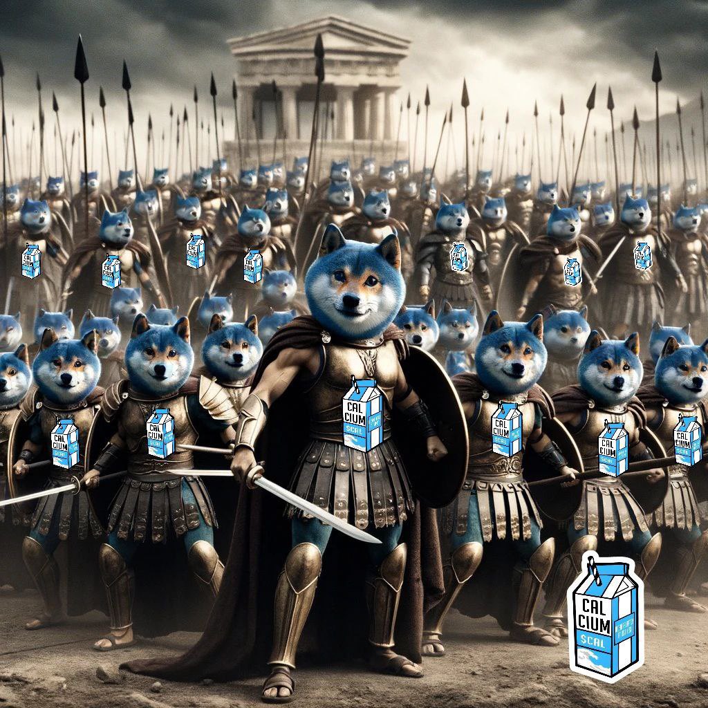 United, unbreakable, unstoppable! Experience the power and unity of the $CALARMY daily at 8:00pm Central Time. Together, our bonds are unshakable. Let's raid with purpose! 🥛 
#CommunityStrength #UnitedWeRise #CALUnity 💪🩵💙🧡