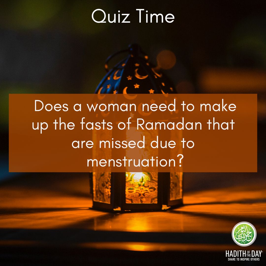 Hadithoftheday's tweet photo. Quiz Time! https://t.co/8eV0TSPWoq