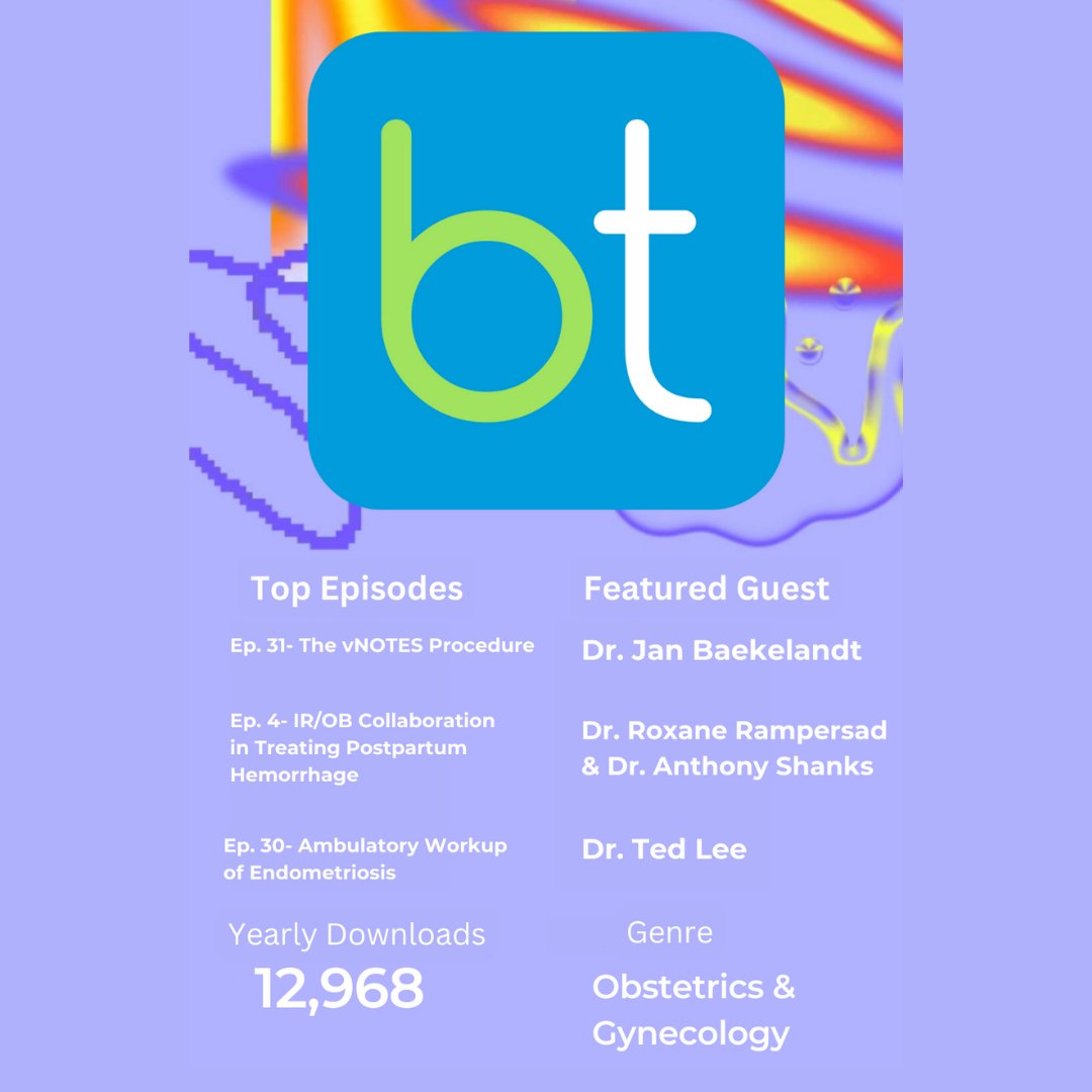BackTable OBGYN (@_backtableobgyn) on Twitter photo BackTable "Wrapped:" Thank you to all our wonderful guests and listeners! It's been quite the year for BackTable, and we are excited to keep growing!
#MedEd <a href="/cclareMDMPH/">Camille A. Clare MD MPH</a> <a href="/drrachelrubin/">Rachel S. Rubin, MD</a> <a href="/ingrid_harm/">Ingrid Harm-Ernandes</a> <a href="/cheryliglesia/">Cheryl Iglesia MD</a> <a href="/AngChaudhariMD/">Angela Chaudhari, MD</a> BackTable "Wrapped:" Thank you to all our wonderful guests and listeners! It's been quite the year for BackTable, and we are excited to keep growing!
#MedEd <a href="/cclareMDMPH/">Camille A. Clare MD MPH</a> <a href="/drrachelrubin/">Rachel S. Rubin, MD</a> <a href="/ingrid_harm/">Ingrid Harm-Ernandes</a> <a href="/cheryliglesia/">Cheryl Iglesia MD</a> <a href="/AngChaudhariMD/">Angela Chaudhari, MD</a>