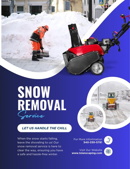 Are you prepared for the snowy winter months? ❄️☃️
We’re gearing up for a snowy winter, and ready to help keep your driveways, sidewalks, and lots clear of the snow. Call us 📞 at 540-330-5791 to schedule ahead for snow removal 🌨️
#SnowRemoval #Landscaping #ElNino