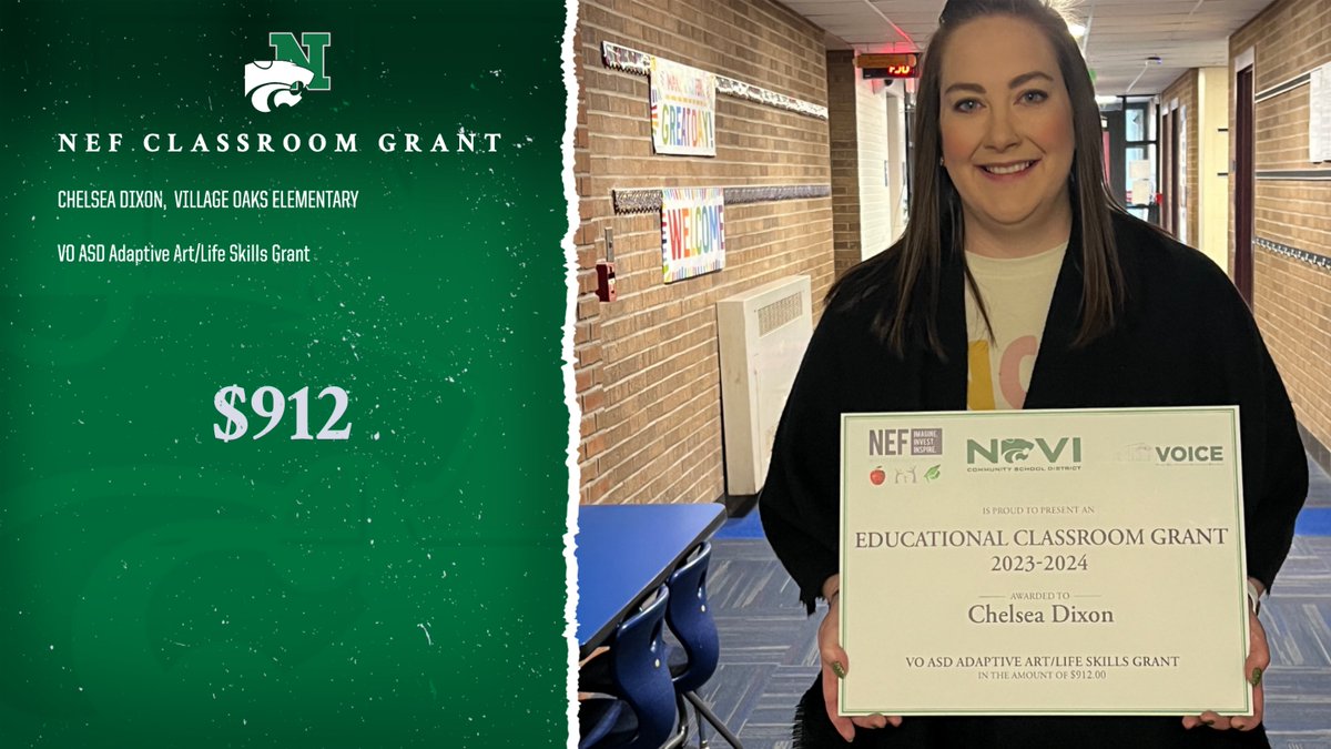 Novi Community School District tweet media