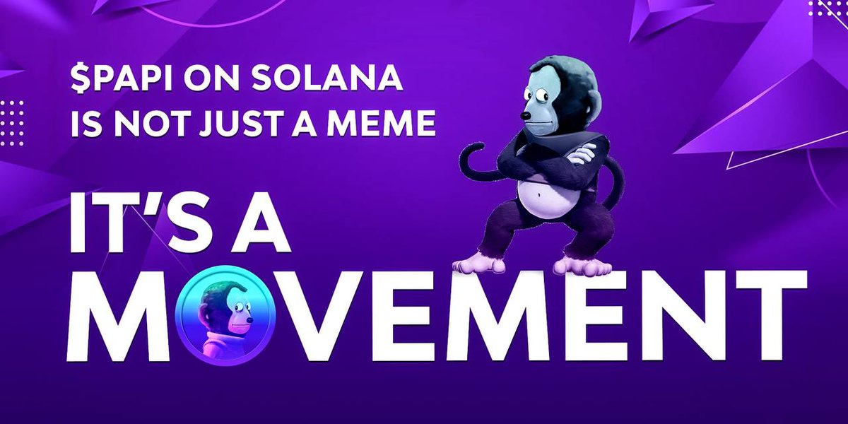 countcryptonite's tweet photo. @thejonnyjpegs @samoyedcoin PAPI on Solana is in presale now. Huge potential. PAPI on eth did more than 40x from the presale. And 25 million volume on the first day. Its definitely gonna take over this weekend. Low marketcap starting price 40-50k 🚀🚀🚀 
@PapiOnSolana
 #PapiSolana #papi #pepe https://t.co/0rDoCcPgKQ