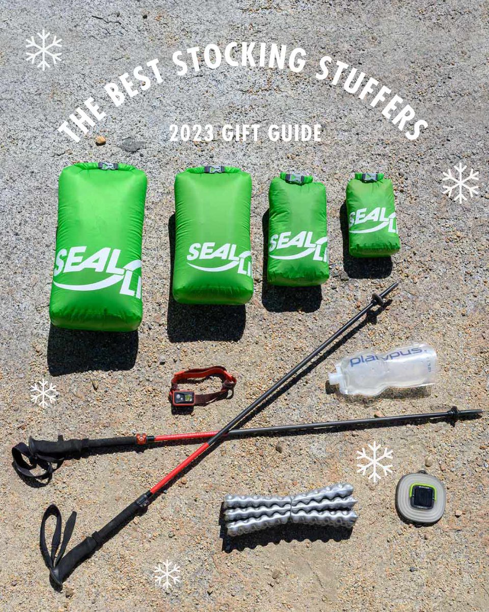 SealLine's tweet image. Want to knock their stockings off? Smaller SealLine gear makes for epic stocking stuffers that punch above their weight on adventures both large and small. ow.ly/Wgb050QgX3A