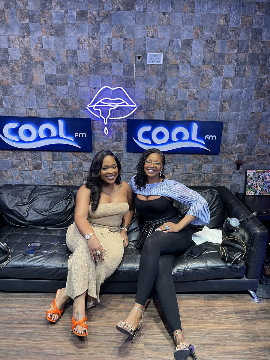 CoolFMNigeria's tweet image. OMG this duo!!!😍🔥 

You’ve seen nothing like this! It’s been 6 months on air with Africa’s On-Air personality of the Year @Symply_Tacha 

On today’s special episode we had @Moetabebe_ herself!! Did you catch the show??🔥

#coolfm969 
#thebigfridayshowxtacha 
#moetabebe 
#tacha
