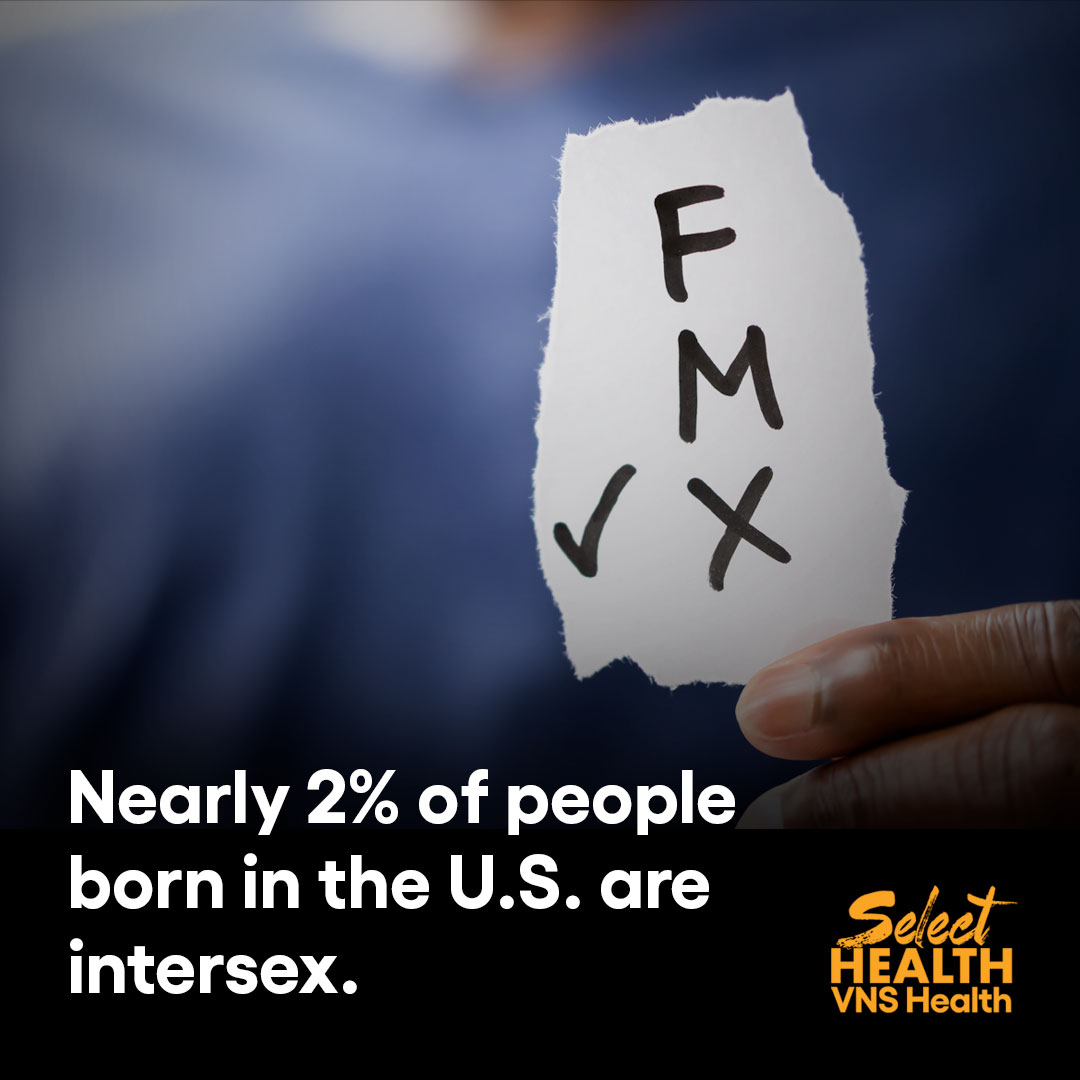 SelectHealthNY's tweet photo. Intersex is a word to describe people who are born with sexual traits (body parts, hormones, or genetics) that are different from what is considered typically male or female. https://t.co/NlH7S97AKt @nychealthy #IntersexDayofRemembrance #SelectHealthNY https://t.co/hIM0ascsPt