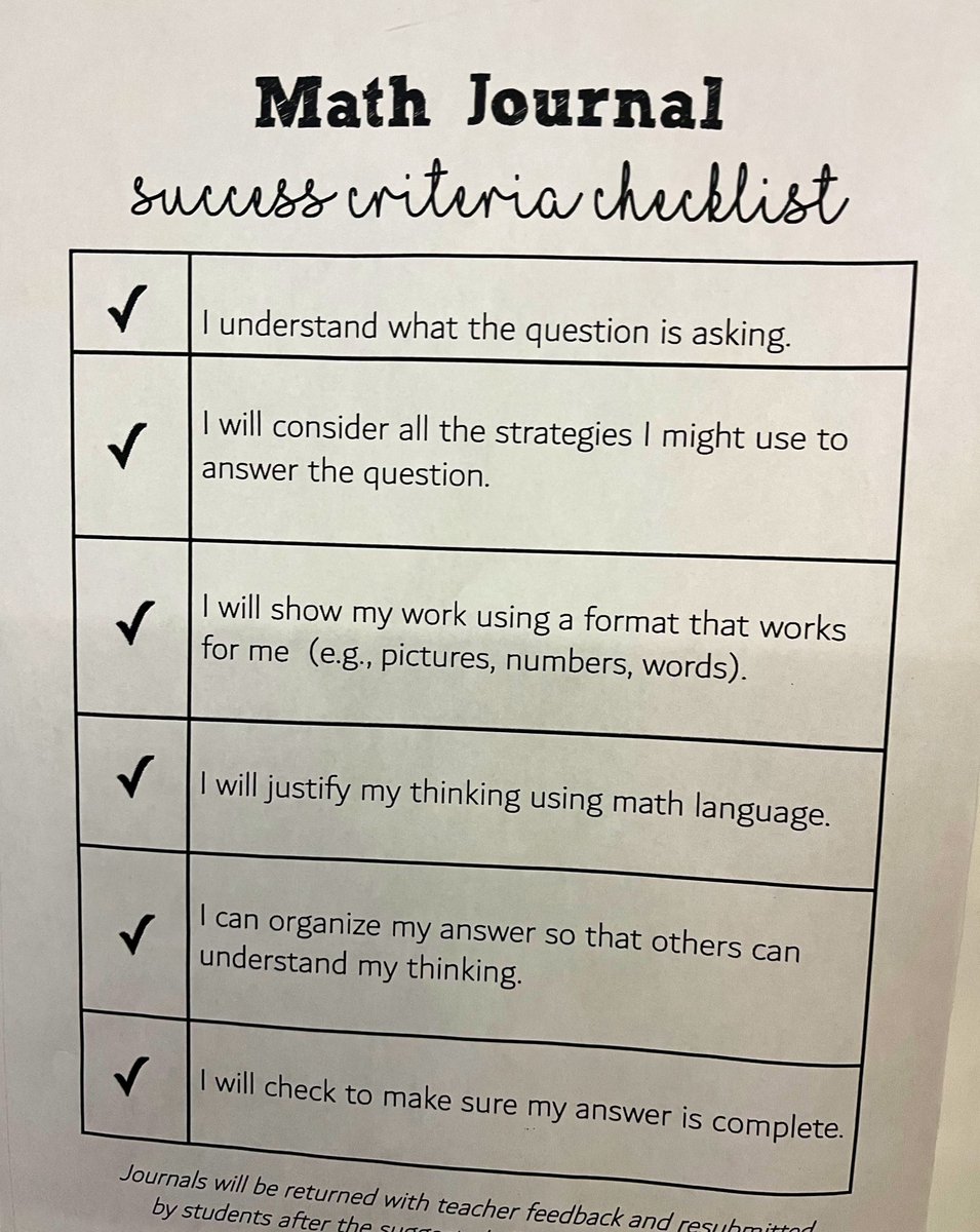 KervinAmy's tweet photo. “Reading + writing are complex, fundamental, integrative learning skills that should be used to their potential in math class.” - Alessandra King 

Here, Ss are writing a double-plus-2 word problem in their #MathJournals for peers to solve. #TWR @Glenburnie_ldsb @LimestoneDSB https://t.co/SA3KpBOmcj