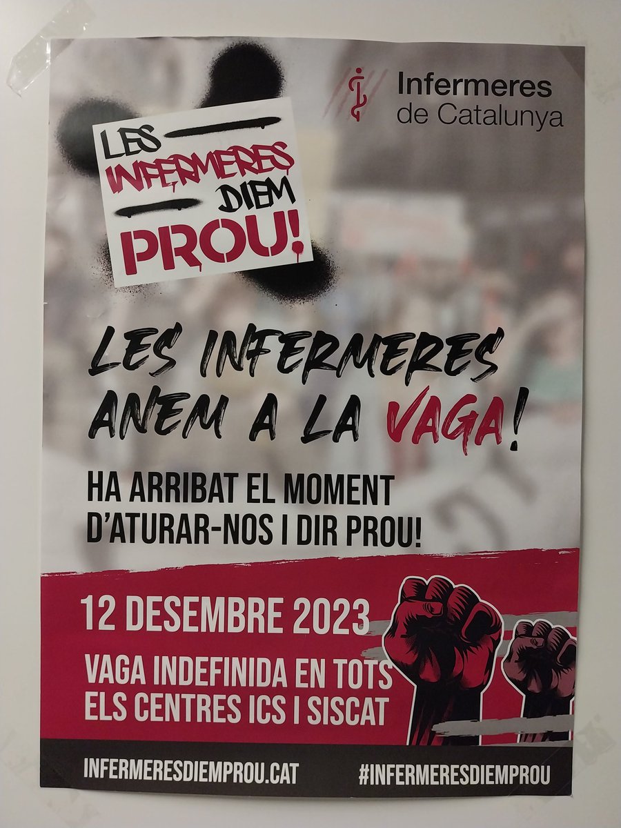 Vaga infermeres is coming <a href="/CatInfermeres/">Infermeres de Catalunya</a> 💪🏻