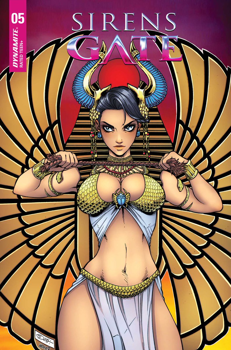 DynamiteComics's tweet photo. Monday is the Final Order Cutoff for Sirens Gate #5from Shannon Maer. Look for the alternative cover by Sorah Sungh. Also available in Virgin.

#sirensgate #shannonmaer

https://t.co/MHtd8N1BzT https://t.co/zajtI7Jazb