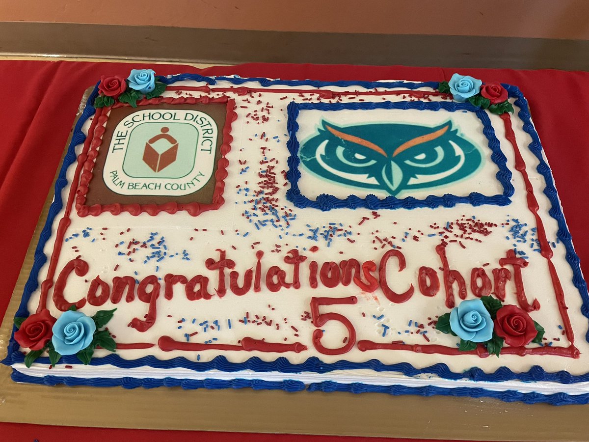 Congratulations to <a href="/ExeqFAU/">FAU ExEq</a> Cohort 5 on your accomplishment! Our team <a href="/pbcsd/">The School District of Palm Beach County</a> was proud to be a part of your journey and last night’s celebration <a href="/JILHSOFFICIAL/">John I. Leonard High School (Official)</a> . We can’t wait to see what you do next. #ChangeTheWorld #LeadershipMatters