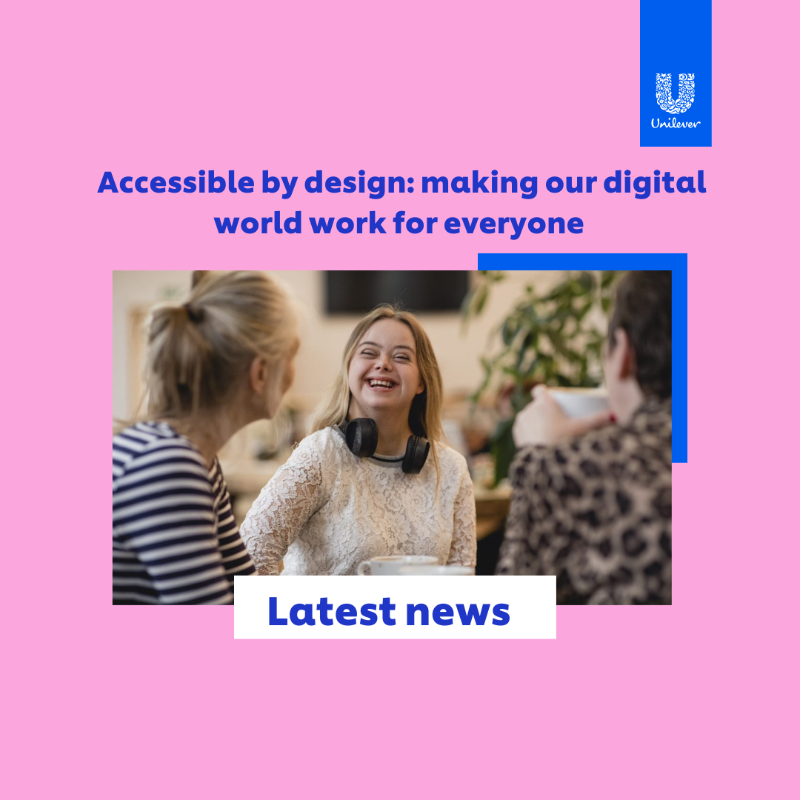 Unilever's tweet photo. Digital accessibility is a moral imperative.  

But it’s a business one too. 

For International Day of Persons with Disabilities we browsed through the digital optimisation that won our corporate website accreditation by @AbilityNet and much more.