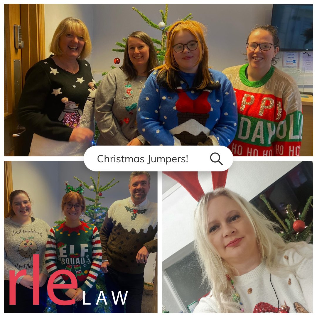 RLELaw's tweet photo. Today, we took part in #Christmasjumperday in aid of @savethechildrenuk - our Staff members proudly wore their silliest jumpers to support this fantastic cause! https://t.co/94Oema08lI